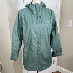 Columbia Teal Waterproof Jacket